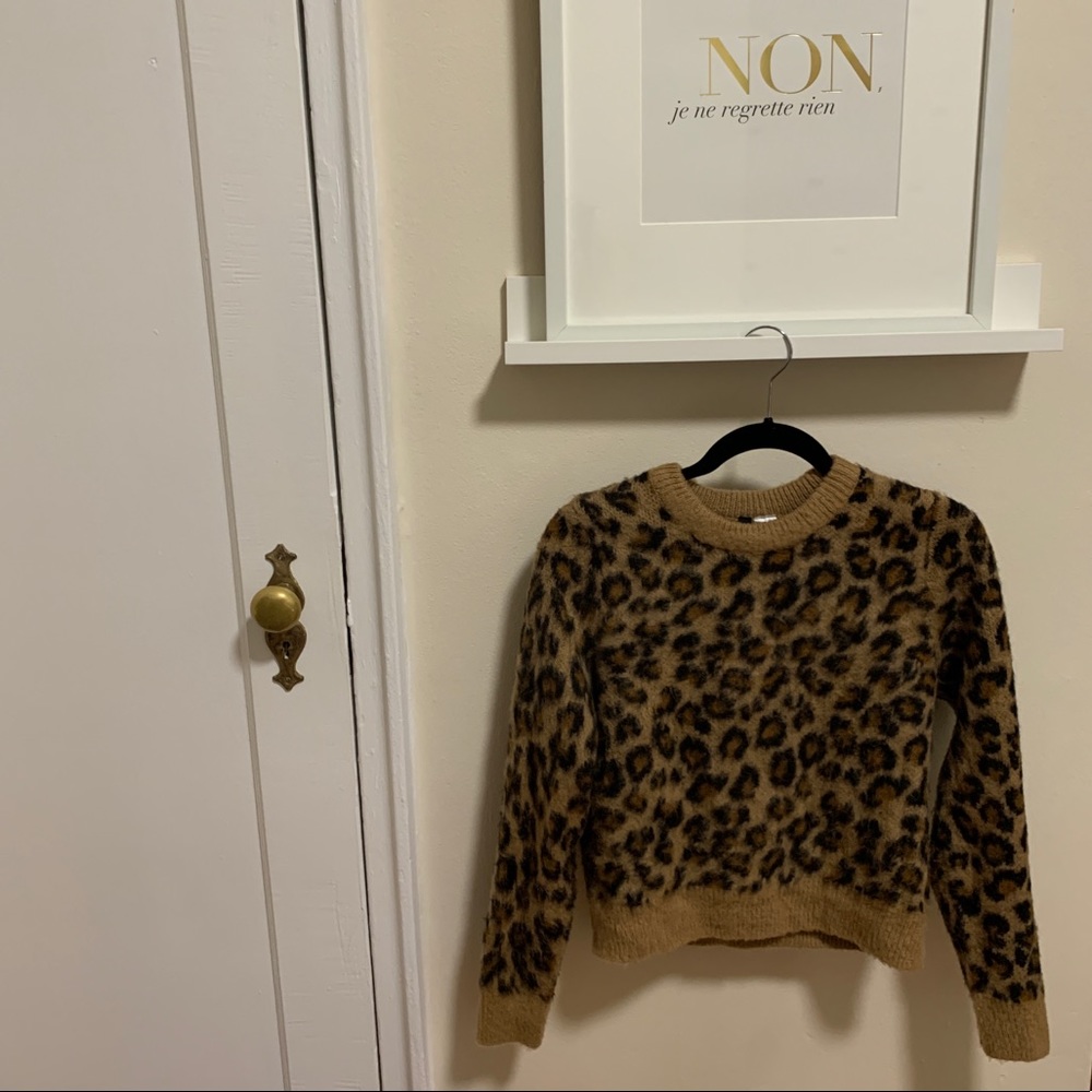 Jacquard-knit Sweater